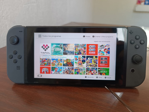 Tableta Nintendo Switch, Joycons Y Memoria 128gb Con Juegos