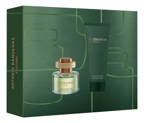 Set Banderas Mediterráneo 50ml + After Shave 75ml Género Hombre