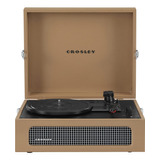 Crosley Cr8017b-ta Voyager Vintage Portable Vinyl Playtable 