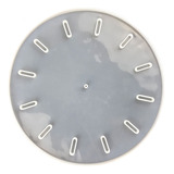 A Moldes De Reloj Creativos Cuadrados Redondos, 32.4cm Gris