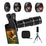 Kit De Lentes Para Tu Smartphone Zoom Telefoto 20x