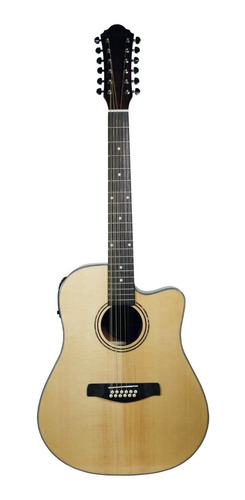 Guitarra Electroacústica La Sevillana Tx-1200ceq Nat