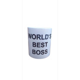 Taza The Office Serie World´s Best Boss Cerámica Importada 