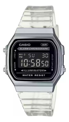 Reloj Casio Vintage A168xes-1b Digital Hombre  Ts