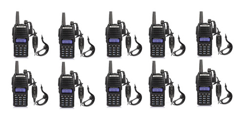 10x Baofeng Uv82 Uv-82 Uhf Vhf Doble Banda Bidireccional