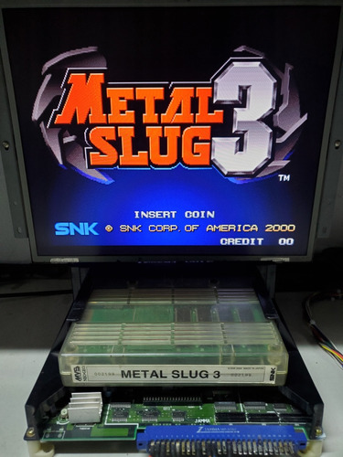 Metal Slug 3 Original Mvs Neo-geo Primeros Set Jamma Arcade 