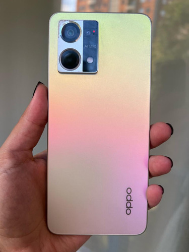 Celular Oppo Reno7 Dorado(alba) 256 Gb / Estado 10/10