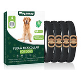 Paquete De 4 Collares Antipulgas Para Perros, Tratamiento De