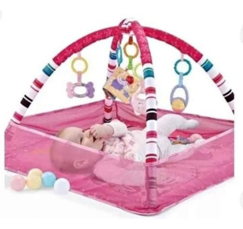 Gimnasio Manta Didactica Bebe Pelotero 3 En 1 Felcraft