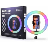 Oferta¡¡ Aro De Luz De Colores Youtuber Regalo Tripode 1.80