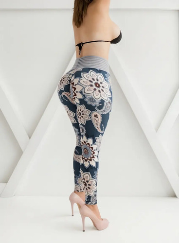 Leggins Mallon Efecto Push Up Corte Twerking Gym Casual Sexy | Meses sin interés