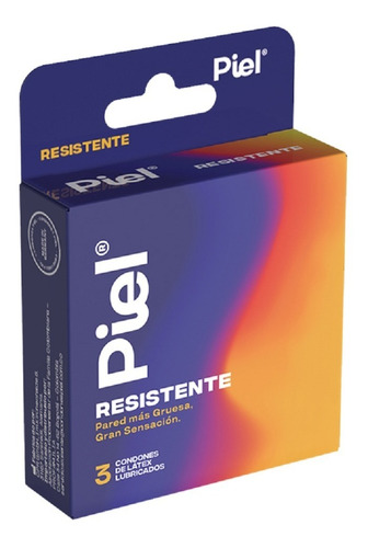 Condones Piel Resistente X 3 Un - U - Unidad a $888