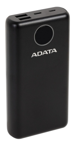 Batería Portátil Recargable Adata, Power Bank De 20,000 Mah