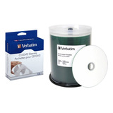 100 Cd-r Imprimible + 100 Sobres De Papel Marca Verbatim