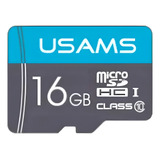 Cartão De Memória Usams Microsd Zb93tf01 Classe 10 16gb