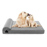 Colchoneta Para Perros Con Espuma  Memory Foam  Extragrande