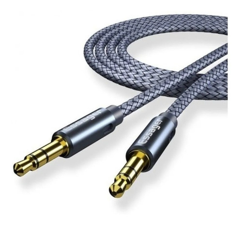 Cable Audio Plug 3.5 Mm Auxiliar Chapado Oro Calidad 10