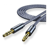 Cable Audio Plug 3.5 Mm Auxiliar Chapado Oro Calidad 10