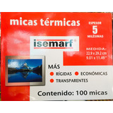 Mica Termica Carta 5 Milesima  *gbc* 100 Pz.  Promocion