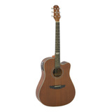 Violão Elétrico Strinberg Sd200c Folk Afinador Mogno