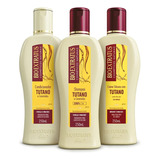 Kit Tutano (250ml) Shampoo Condicionador E Creme De Silicone