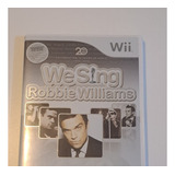 We Sing - Robbie Williams - Wii - Completo - Region Pal