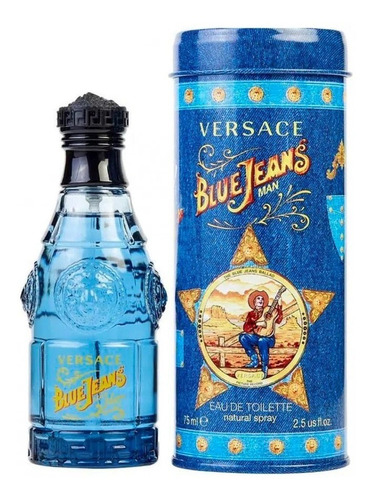 Versace Blue Jeans Tradicional 75 ml Hombre  