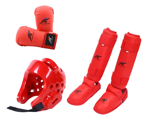 Conjunto De Equipo De De Karate Con Espinilleras, Equipo De