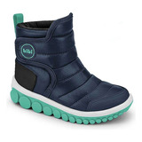 Bota Infantil Menino Bibi Roller 2.0 Drop Marinho 1155156