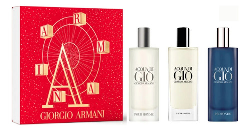 Giorgio Armani Acqua Di Gio Edt 15 Ml, Edp 15 Y Edp 15 Ml