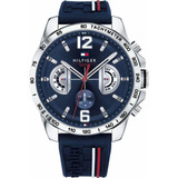 Reloj Tommy Hilfiger Hombre Calendario 24 Hs Decker 1791476