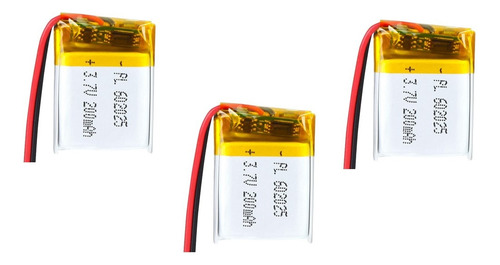 3 Pzs Batería Litio 3.7v 200mah Original Coban Tk311/tk303