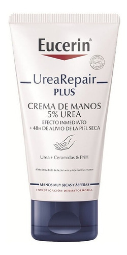 Crema Reparadora De Manos Muy Secas | 5% Urea | Eucerin 75ml