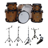 Bateria Rmv Concept Pr 2 Toms E 2 Surdos - B 22 - S/ Sd -