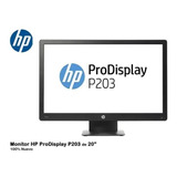 Hp Prodisplay P203  50,8cm, 20-inch Display Hd