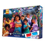 Puzzle Infantil Encanto Disney X 60 Piezas + Anteojos 3d