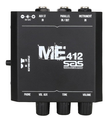 Amplificador De Fone De Ouvido Me412 Para Estudo Simulador