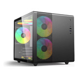 Gabinete Aquarius C3tech Mt-g710bk Sem Fonte Com 5 Fans 