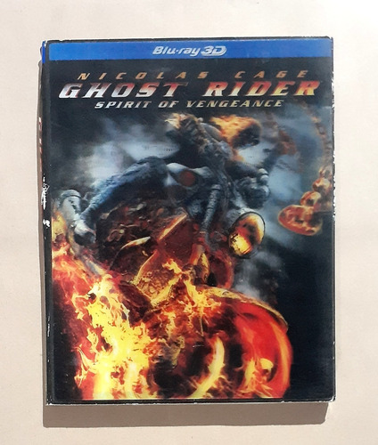 Ghost Rider Spirit Of Vengeance - Blu-ray 3d + 2d Original