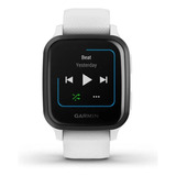 Smartwatch Garmin Venu Venu Sq - Music Edition 1.3  Caixa 40mm De  Polímero Reforçado Com Fibra  White, Pulseira  White
