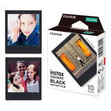 Filme Instantâneo Fujifilm Instax Square Black - 10 Fotos