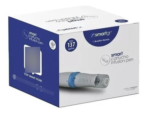 Smart Cartucho Infusion Pen 137 Agulhas Nano C/10 Smart Gr