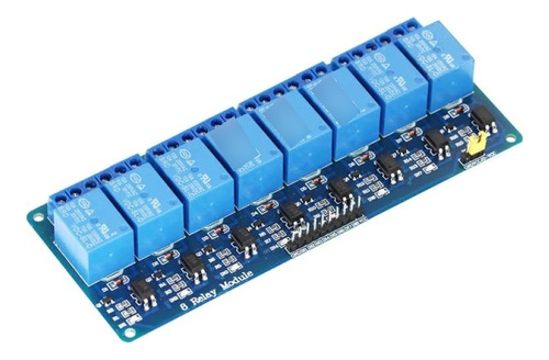 Modulo Relay Rele De 8 Canales 12v 10a Arduino Pic Avr 8ch