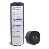 Rollo Protector De Cuello Papel Para Barberias Negro