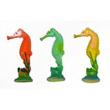 Set X 3 Caballitos De Mar Hipocampo Souvenir Cotillón Piñata