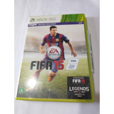 Jogo Fifa 15 Game Xbox 360 Original Usado 