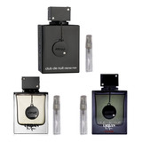 3 Muestras Club De Nuit (edp+urban Man+elixir) 5 Ml C/u