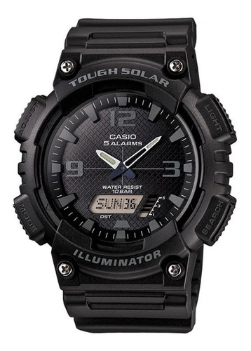 Reloj Casio Aq-s810w-1a2 Para Caballero Deportivo- Negro 