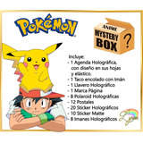 Pokemon Caja Misteriosa Mystery Box Anime Pikachu Manga