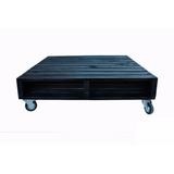 Mesa De Centro Azabache 80x60x25 Pantano Pallet